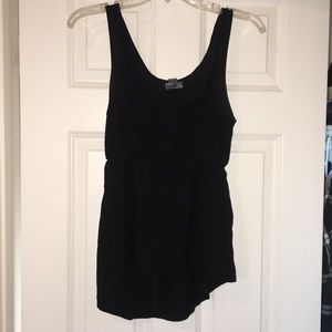Black dress tank top